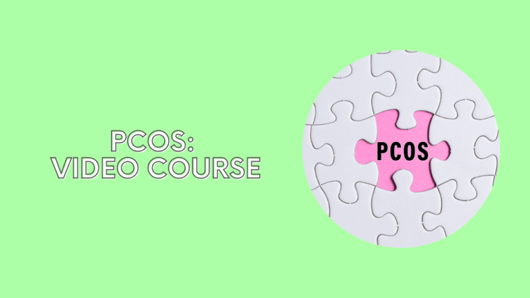 pcos nutrition video course