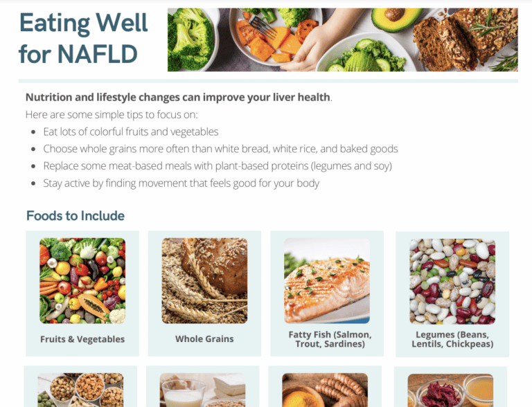 eating well for nafld