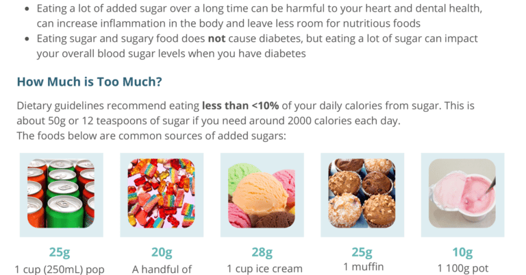 Added Sugars & Label Reading (US Nutrition Facts Table)