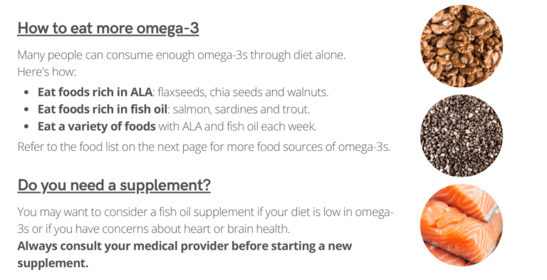 Omega-3: Fact Sheet