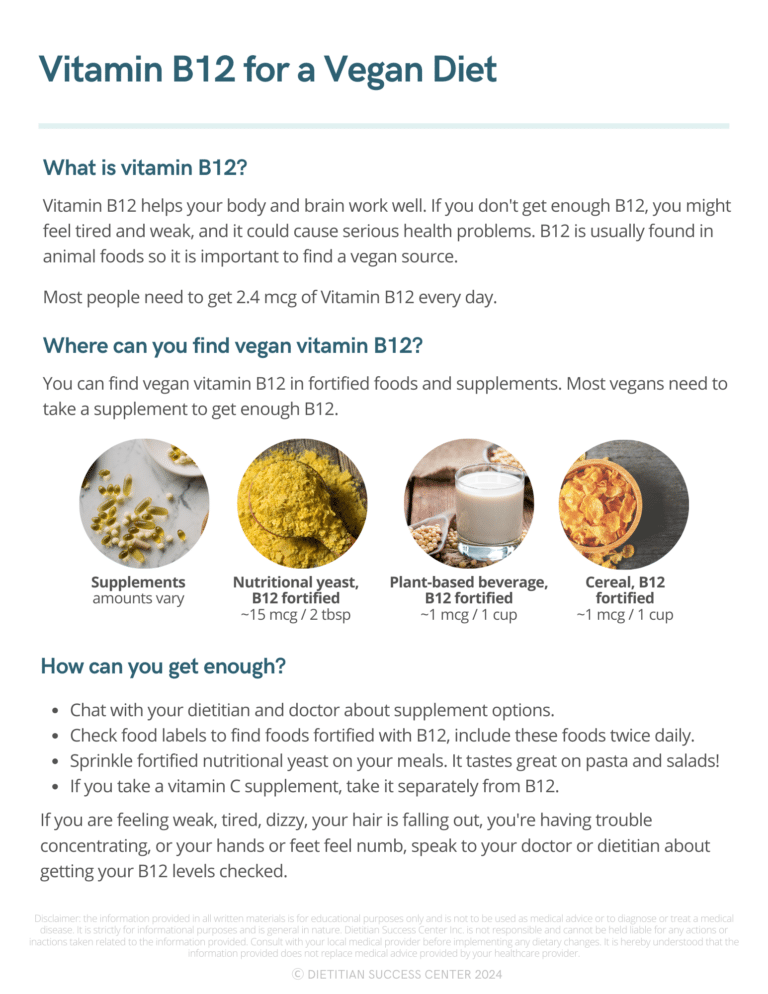Vegan Sources of Vitamin B12