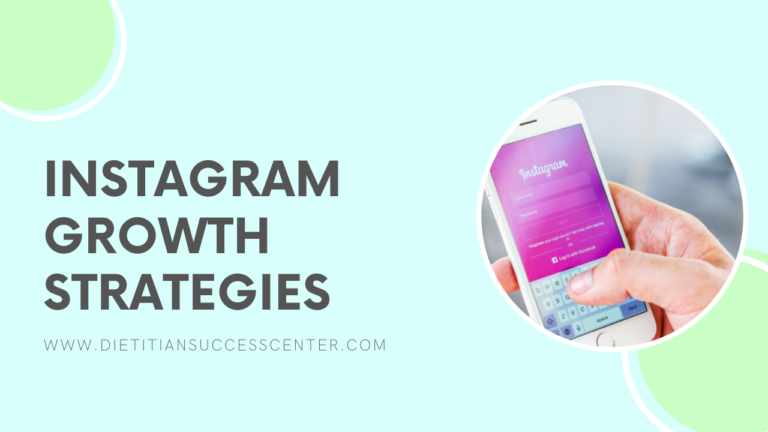 Your 5-Step Guide to Grow on Instagram as a Dietitian or Dietetic Student