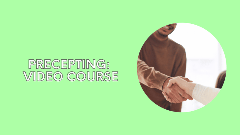 precepting video course