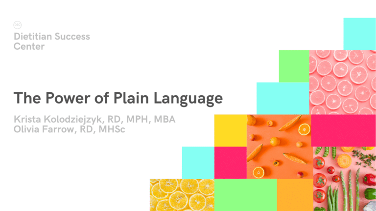 [Educator Assignment] The Power of Plain Language
