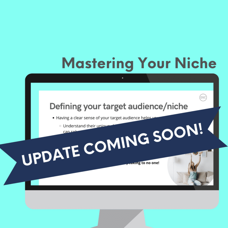 Mastering Your Niche